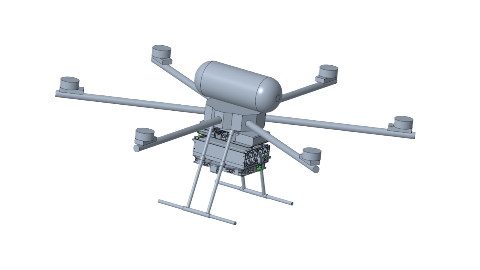 Hydrogen fuel cell UAVs